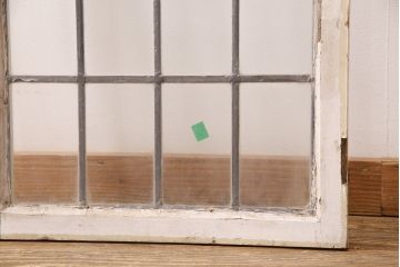 アンティーク建具 イギリスアンティーク ナチュラルな空間づくりに活躍するステンドグラス戸1枚(窓、建具、ガラス戸)(R-049617)