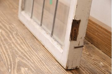 アンティーク建具 イギリスアンティーク ナチュラルな空間づくりに活躍するステンドグラス戸1枚(窓、建具、ガラス戸)(R-049617)