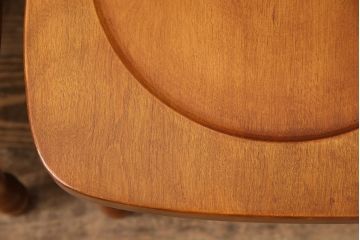 中古　美品　横浜クラシック家具　ダニエル(daniel)　ダイニングチェア4脚セット(椅子、板座チェア)(R-049636)