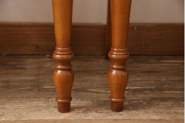 中古　美品　横浜クラシック家具　ダニエル(daniel)　ダイニングチェア4脚セット(椅子、板座チェア)(R-049636)