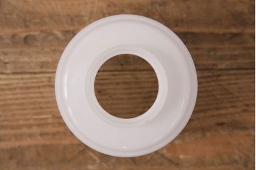 アンティーク照明　昭和初期　ブラケットの風合いとシンプルなシェードがレトロな雰囲気を醸しだすウォールランプ(壁付け照明、壁掛け照明)(R-049659)