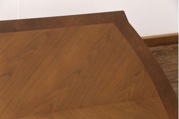 中古　美品　DREXEL HERITAGE(ドレクセルヘリテイジ)　FRANCESCA(フランチェスカ)シリーズ　クラシカルな佇まいが魅力のダイニングテーブル(センターテーブル)(定価約60万円)(R-049665)