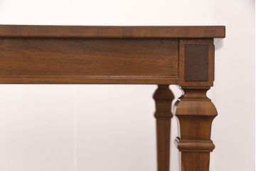 中古　美品　DREXEL HERITAGE(ドレクセルヘリテイジ)　FRANCESCA(フランチェスカ)シリーズ　クラシカルな佇まいが魅力のダイニングテーブル(センターテーブル)(定価約60万円)(R-049665)