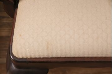 中古　アメリカ輸入家具　Stickley(スティックレー、スティックレイ)　マホガニー材製の高級感あふれるアームチェア2脚セット(椅子、サロンチェア、ダイニングチェア)(R-049681)