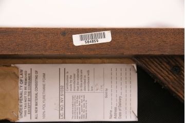 中古　アメリカ輸入家具　Stickley(スティックレー、スティックレイ)　マホガニー材製の高級感あふれるアームチェア2脚セット(椅子、サロンチェア、ダイニングチェア)(R-049681)