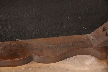 中古　アメリカ輸入家具　Stickley(スティックレー、スティックレイ)　マホガニー材製の高級感あふれるダイニングチェア2脚セット(椅子、サロンチェア)(R-049682)