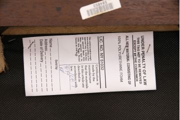 中古　アメリカ輸入家具　Stickley(スティックレー、スティックレイ)　マホガニー材製の高級感あふれるダイニングチェア4脚セット(椅子、サロンチェア)(R-049683)