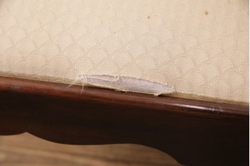中古　アメリカ輸入家具　Stickley(スティックレー、スティックレイ)　マホガニー材製の高級感あふれるダイニングチェア4脚セット(椅子、サロンチェア)(R-049683)