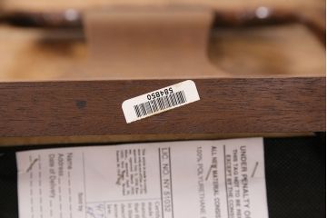 中古　アメリカ輸入家具　Stickley(スティックレー、スティックレイ)　マホガニー材製の高級感あふれるダイニングチェア4脚セット(椅子、サロンチェア)(R-049683)