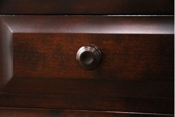 中古　美品　北海道民芸家具　コンパクトサイズが嬉しい!落ち着きある大人の空間づくりにおすすめのサイドチェスト(引き出し、小物収納)(R-049684)