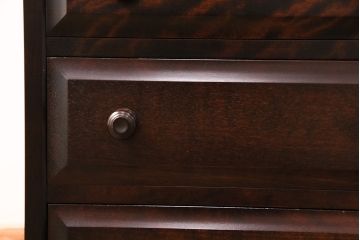 中古　美品　北海道民芸家具　コンパクトサイズが嬉しい!落ち着きある大人の空間づくりにおすすめのサイドチェスト(引き出し、小物収納)(R-049684)