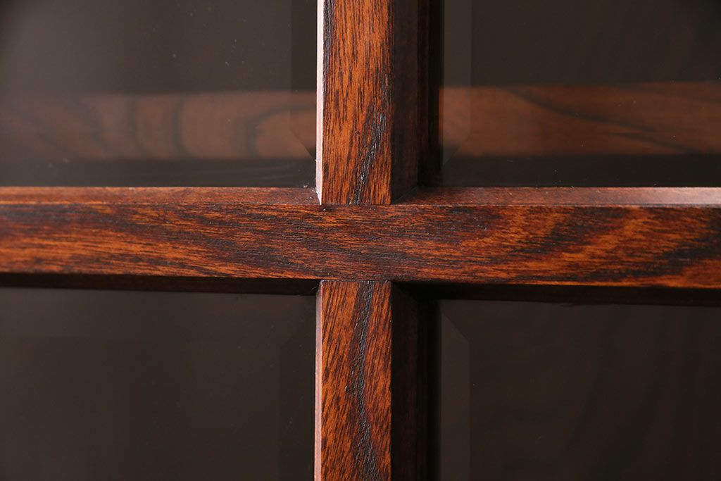 中古　美品　岩谷堂箪笥　No.366　四尺書棚　上質な和の空間づくりにおすすめのキャビネット(本棚、ブックケース)(定価約62万円)(R-049688)