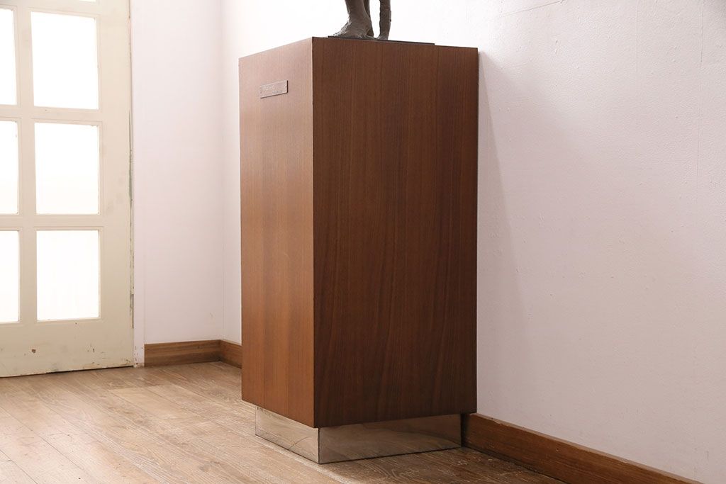 小森邦夫作「ヴエール」　裸婦像　彫刻　銅像(ブロンズ、在銘作家物)(R-049701)