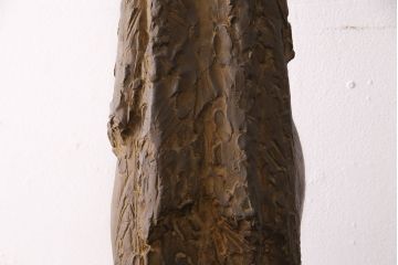 小森邦夫作「ヴエール」　裸婦像　彫刻　銅像(ブロンズ、在銘作家物)(R-049701)