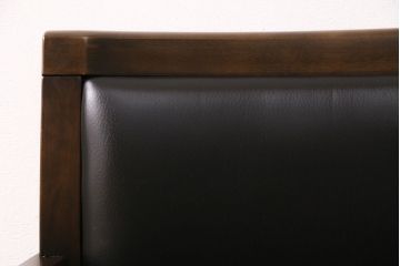 中古　美品　モリシゲ(MORISHIGE/森繁)　アリー　和モダンスタイルにおすすめのアームチェア(ダイニングチェア、椅子)(定価約7万5千円)(R-049702)
