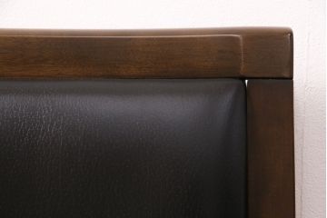 中古　美品　モリシゲ(MORISHIGE/森繁)　アリー　和モダンスタイルにおすすめのアームチェア(ダイニングチェア、椅子)(定価約7万5千円)(R-049702)