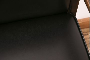 中古　美品　モリシゲ(MORISHIGE/森繁)　アリー　和モダンスタイルにおすすめのアームチェア(ダイニングチェア、椅子)(定価約7万5千円)(R-049702)