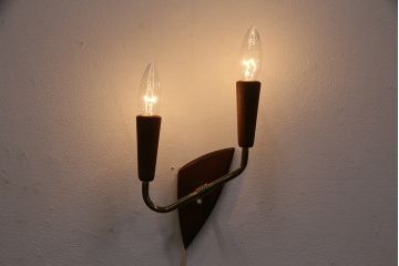 ヴィンテージ照明　北欧ビンテージ　デンマーク　ヴィンテージスタイルの空間づくりに活躍するウォールライト(壁掛け照明、壁付け照明)(R-049710)