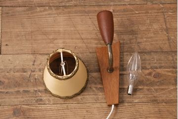 ヴィンテージ照明　北欧ビンテージ　デンマーク　温かみのある空間を演出するウォールライト(壁掛け照明、壁付け照明)(R-049713)