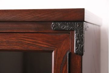 中古　美品　岩谷堂箪笥　No.114　上質な佇まいと機能性に優れた多目棚(収納棚、キャビネット)(定価約30万円)(R-049721)