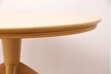 中古　滑らかな木肌が魅力のテーブル、チェア2脚セット(CONDE HOUSE、カンディハウス)(コーヒーテーブル、サイドテーブル、ラウンドテーブル、ダイニングチェア)(R-049726)