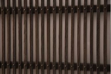 アンティーク建具　和製アンティーク　ガラス入り格子戸4枚セット(引き戸、建具)(R-049741)