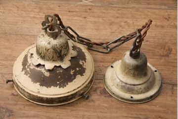 アンティーク照明　和製アンティーク　レトロスタイルの空間づくりにおすすめの吊り下げ照明(ペンダントライト、天井照明)(R-049749)