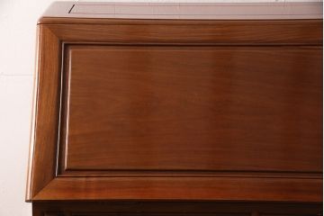 中古　高級唐木家具 ライティングビューロー(簿記机、在宅ワーク、在宅用デスク)(R-049753)