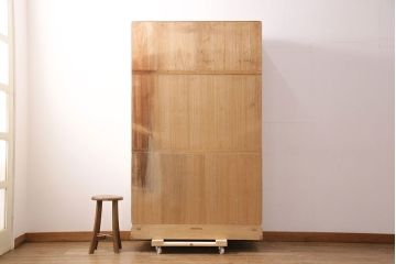 中古　国産　並厚　松・竹・梅のデザインが施された繊細で上品な引手が魅力の総桐箪笥(和タンス、衣装箪笥、引き出し、チェスト、桐たんす)(定価約70万円)(R-049756)