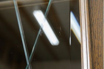中古　美品　永田良介商店製 食器棚(カップボード、飾り棚、収納棚)(R-049762)
