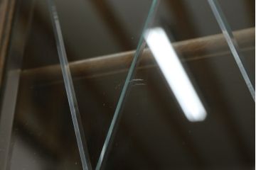 中古　美品　永田良介商店製 食器棚(カップボード、飾り棚、収納棚)(R-049762)