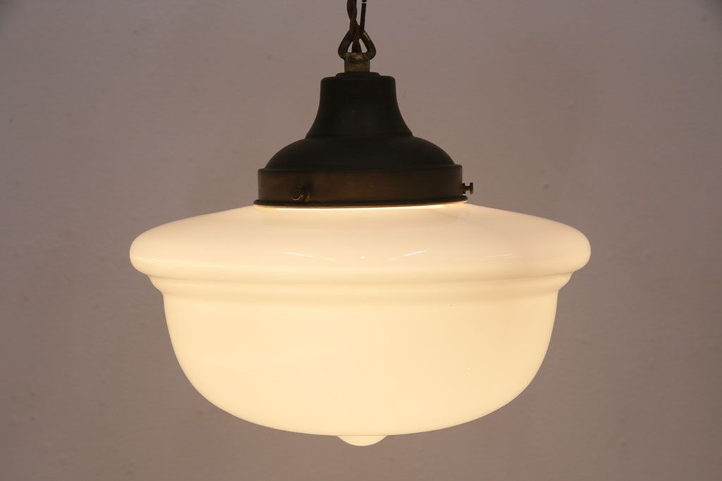アンティーク照明　和製アンティーク　温かみのある空間を演出するレトロな吊り下げ照明(R-049769)