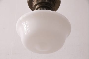 アンティーク照明　和製アンティーク　ブラケットのデザインがおしゃれな天井照明(シーリングライト)(R-049771)