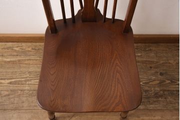 中古　old charm(オールドチャーム) オーク材　ウィンザーチェア(イス、ダイニングチェア、ウインザーチェア)(R-049777)