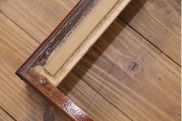 中古　美品　天板リメイク・ヒノキ材　躍動感ある木目が目を引く仙台箪笥(収納タンス、衣装箪笥和タンス、引き出し)(R-049780)