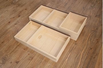 中古　北海道民芸家具　大人なワークスペース作りに活躍してくれるビューローブックケース(定価約38万円)(ライティングビューロー、机、在宅ワーク、在宅用本箱、収納棚、ワークデスク)(R-049781)