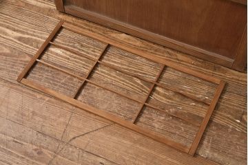アンティーク建具　和の趣漂う格子戸1枚(引き戸、建具)(R-049782)
