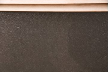 アンティーク建具　モールガラス・銀モールガラスが入ったおしゃれなガラス戸2枚セット(引き戸、窓)(R-049786)