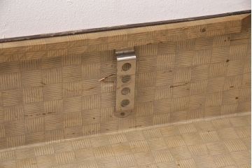 アンティーク雑貨　昭和初期　雰囲気漂うお洒落なトランク(鞄、カバン、収納、ディスプレイ)(R-049795)