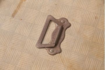 アンティーク雑貨　昭和初期　雰囲気漂うお洒落なトランク(鞄、カバン、収納、ディスプレイ)(R-049795)