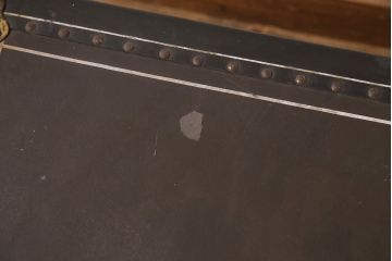 アンティーク雑貨　昭和初期　雰囲気漂うお洒落なトランク(鞄、カバン、収納、ディスプレイ)(R-049795)