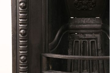 イギリスアンティーク　お洒落なインテリアとして活躍する、重厚感のあるマントルピース(暖炉、ファイヤープレイス、ディスプレイ)(R-049798)