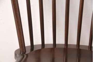 中古　松本民芸家具　美しいシルエットが魅力の#72リーチ型チェア(ダイニングチェア、椅子)(R-049810)