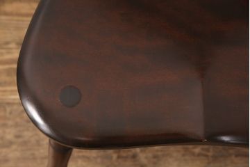 中古　松本民芸家具　美しいシルエットが魅力の#72リーチ型チェア(ダイニングチェア、椅子)(R-049810)