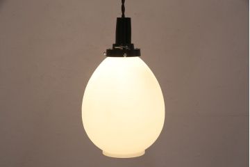 和製アンティーク　ぽってりとしたフォルムが可愛らしい吊り下げ照明(天井照明、ペンダントライト)(R-049814)