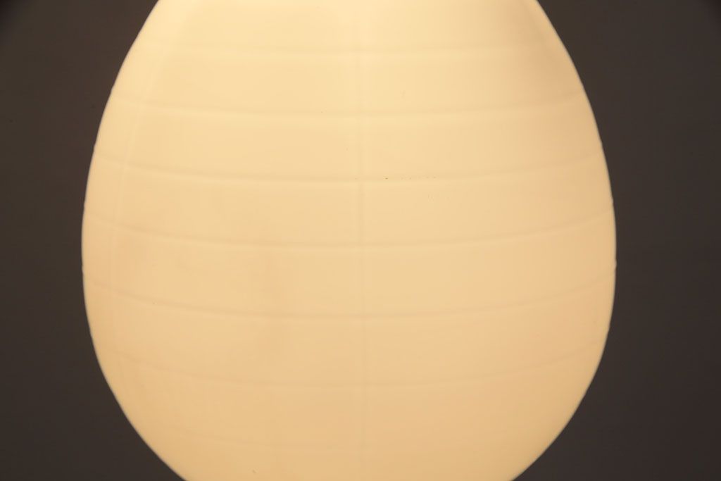 和製アンティーク　ぽってりとしたフォルムが可愛らしい吊り下げ照明(天井照明、ペンダントライト)(R-049814)