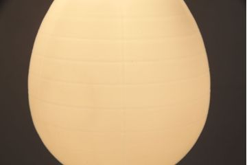 和製アンティーク　ぽってりとしたフォルムが可愛らしい吊り下げ照明(天井照明、ペンダントライト)(R-049814)