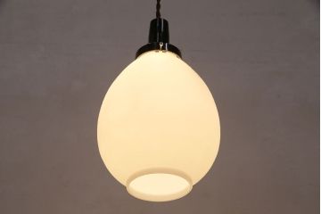 和製アンティーク　ぽってりとしたフォルムが可愛らしい吊り下げ照明(天井照明、ペンダントライト)(R-049814)