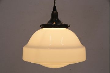 アンティーク照明　ユニークなフォルムが可愛らしい天井照明(ペンダントライト、吊り下げ照明)(R-049830)