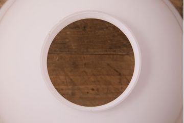 和製ヴィンテージ　優しい雰囲気を演出してくれる大振りな天井照明(吊り下げ照明、ペンダントライト、ビンテージ)(R-049831)